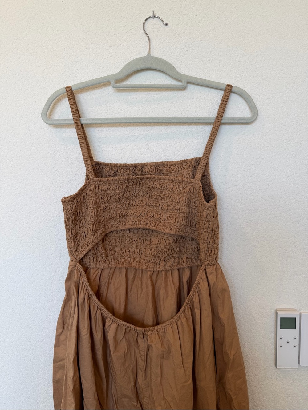 Old Navy Smocked Bodice Maxi Dress with Open Back - Picture 3 of 3
